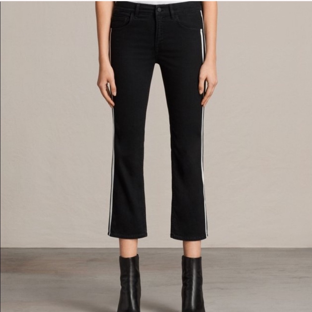 All Saints Heidi Kick Flare Jean